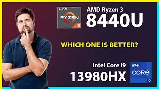 AMD Ryzen 3 8440U vs INTEL Core i9 13980HX Technical Comparison