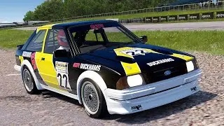 Testing the BTCC Ford Escort RS Turbo (WITH MOD DOWNLOAD LINK) + REPLAY.
