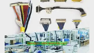 Assemblaggio cavi personalizzato Led LVDS Cable for LCD Panel Ez Quick Modular Cable Assembly Best F