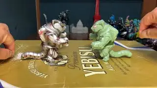ソフビ DE メカ怪獣バトル　メカネコロンMk-III  BLObPUS塗装版 対 メカネコロンMk-III  ライトグリーン(One up.限定カラー)