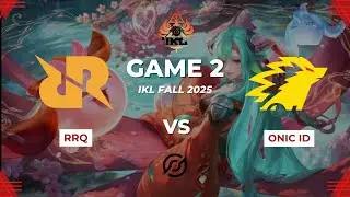 [RRQvsONIC] IKL 2025 | RRQ vs ONIC | HOK IKL Fall 2025 | GAME 2 | HoK 2025 | W1D3