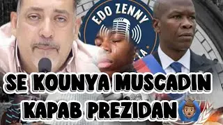 Edo Zenny r&eacute;agit au rapport Bunih concernant le commissaire Muscadin et ouvre un d&eacute;bat national 🇭🇹