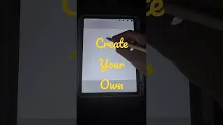 2D Brush in ProCreate! #procreate #2d #brush #digitalart #ipad #apple #asmr #art #howto #caligraphy