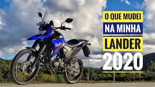 O que mudei na minha Yamaha Lander 2020.