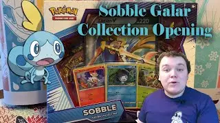 Sobble Galar Collection Pokemon Box Opening!