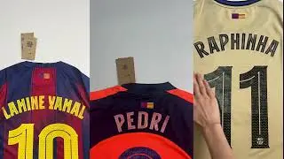 [Premium Quality] FC Barcelona 2025-26 Jerseys from Rs.949