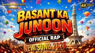 Basant New Song 2026 (Lahore Ki Awaam Jazba) - Official Music Video | Lahore Kite Flying