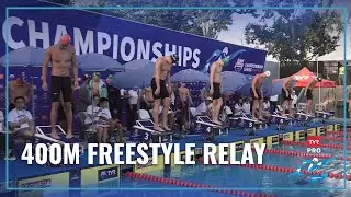 Indiana Swim Club and Australia With an Exciting Men's 400 Free Relay | 2023 TYR Pro Championships