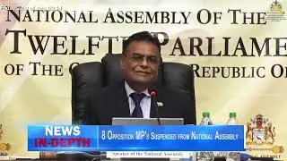 8 Opposition MP's Suspended from National Assembly