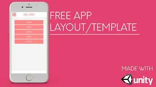Free App Template/Layout | Unity3D