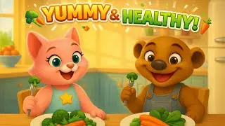 Healthy Food Song for Kids   🍇 |  Matcou Music