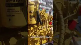 💪Heavy equipment, Mitsubishi S6K Diesel Engine: High - Performance Power!🔥