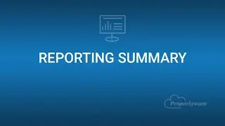 Reporting Quick Look - Rental Property Management Software