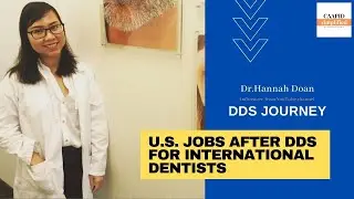 Private practice owner after Dental School - International student  Dr. Hannah's advises on Jobs