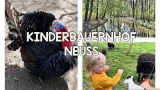 ФЕРМА ДЛЯ ДЕТЕЙ В ГЕРМАНИИ/🐓🦚🦃🐏🐴🦆KINDERBAUERNHOF IN NEUSS