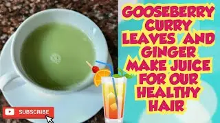 SIMPLE JUICE TO MAKE OUR HAIR HEALTHY #trending #food #drinks #healthy #viralvideo