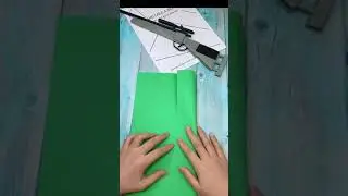 how to make simple paper gun