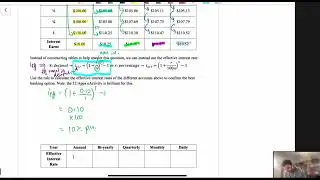 L10 Effective Interest Rate - The formula and eActivity