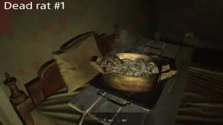 Resident Evil 7 DLC Banned Footage Vol. 1: All Dead Rats Location in Bedroom: Ratcatcher Trophy