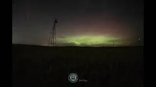 Aurora Borealis Timelapse 9/12/2023 #ndwx #aurora