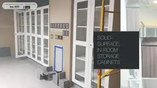 Surgical Sterile Core Storage | Stainless Steel Modular Walls | RFID Medical Device Smart Cabinets