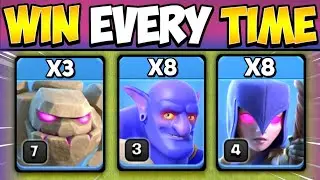 TH11 Golem Witch Bowler Attack Strategy | Best Th11 Attack Strategy 2025 (Clash of Clans)