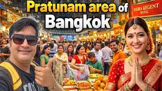 Bangkok Pratunam Night Market | Pratunam Vlog | Bangkok Hindu Market | Thailand Copy Market 