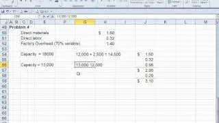Video 3 - Special Order Decisions
