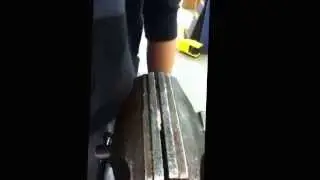 crushing a quarter