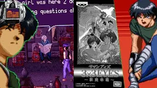 3x3 Eyes: Juuma Houkan (1995/snes)[ENG] INTRO + GAMEPLAY サザンアイズ  #animegame #superfamicom #snes