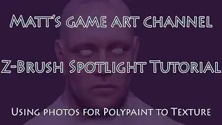 Zbrush Spotlight tutorial