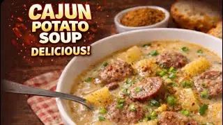 Cajun Potato Soup 😋🥔