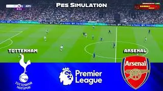 Tottenham Hotspur vs Arsenal - Premier League 2025/26 | PES 21 Simulation
