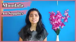 Ep 01: Basic requirements for Mandala Art | Art supplies for Beginners | #LearnMandala | S crafts