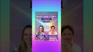 Join my Aura Color Wheel ONLINE Book Launch Party&mdash; July 19, 10AM PT! 🌈 #auracolorwheelbook