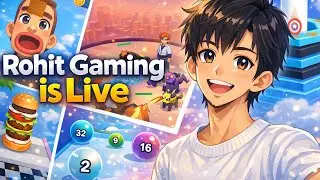 Rohit Gaming Is Live 🔴 | Ball Run 2048, Fun race  3d & More Fun 🎮🔥