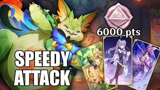 Speedy Attack 6000 Points | The Forge Realm's Temper Clever Stratagems | Genshin TCG