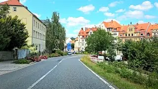 4K Driving in Germany 🇩🇪 ( Sebnitz ) One Of The Most Beautiful Small Town in Germany | Summer Vibes