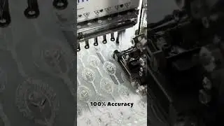 1500 RPM Multi Head Computerised Embroidery Machine | Earth Embroidery Surat |Textile Machinery 2025