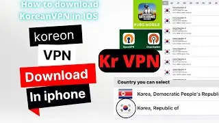 How to download kr VPN in iPhone | iPhone ma Korea vpn kese download kare pubg kr ke laye | pubg kr