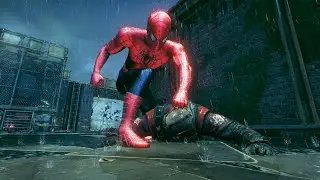 When Spiderman joins in Batman Arkham Knight
