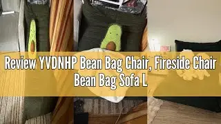 Review YVDNHP Bean Bag Chair, Fireside Chair Bean Bag Sofa Large Bean Bag Chair for Adults, Bean Bag