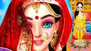 Royal Indian wedding beauty salon game | Indian Makeup Salon Game | Indian Fashion Salon Game