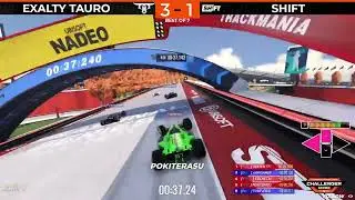 Trackmania Player Activates Eurobeat Mode
