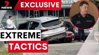 Police commissioner stands by officers' tactics in wild chase across Melbourne suburbs | 7NEWS