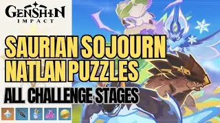 Genshin Impact: Saurian Sojourn Natlan – 100% Challenge Walkthrough!