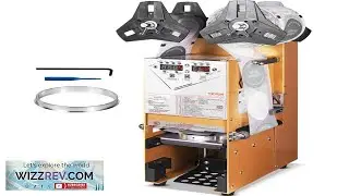 VEVOR Fully Automatic Cup Sealing Machine 500 650 Cups H Cup Sealer Machine