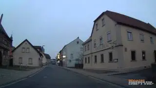 D: Gemeinde Ebelsbach. Landkreis Ha&szlig;berge. Ortsdurchfahrt. M&auml;rz 2016