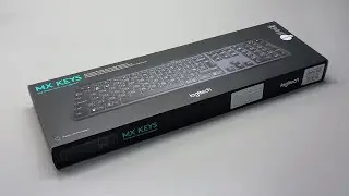 LOGITECH - MX KEYS - беспроводная клавиатура с подсветкой - распаковка и краткий обзор
