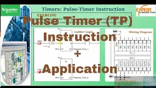 Lecture 19: UNITY PRO | plc programming Pulse Timer (TP) Instruction